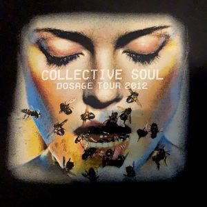 Collective Soul “Vintage” Black Tee - Large